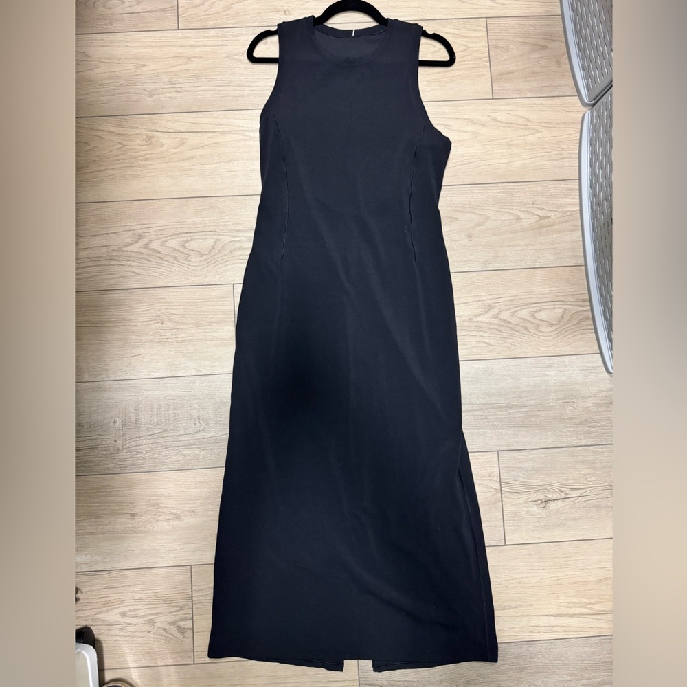 Lululemon All Aligned Midi dress, black, 10